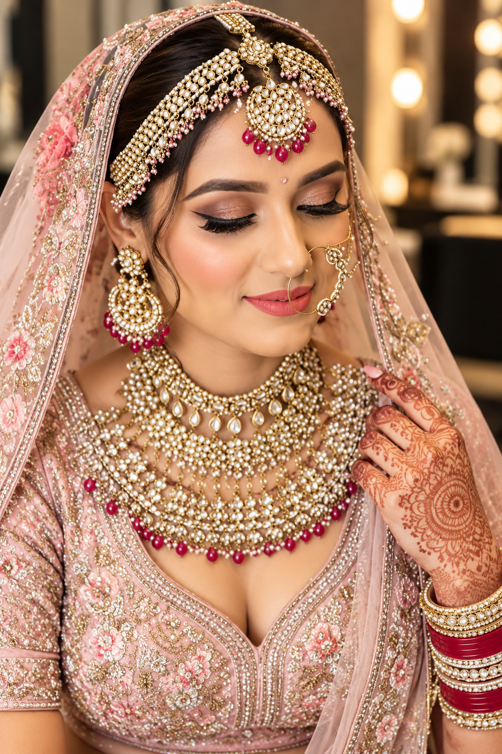 Bridal makeup
